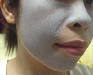 super volcanic pore clay mask application