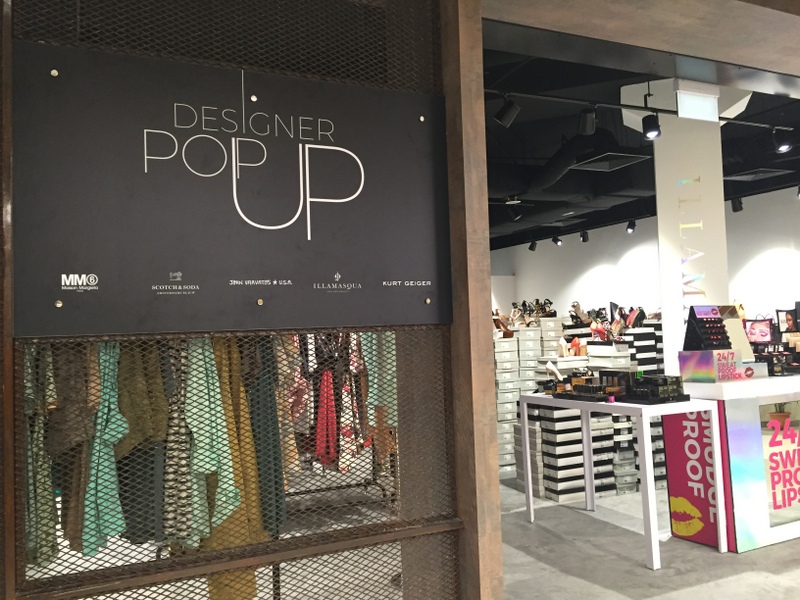 imm outlet mall designer pop up store