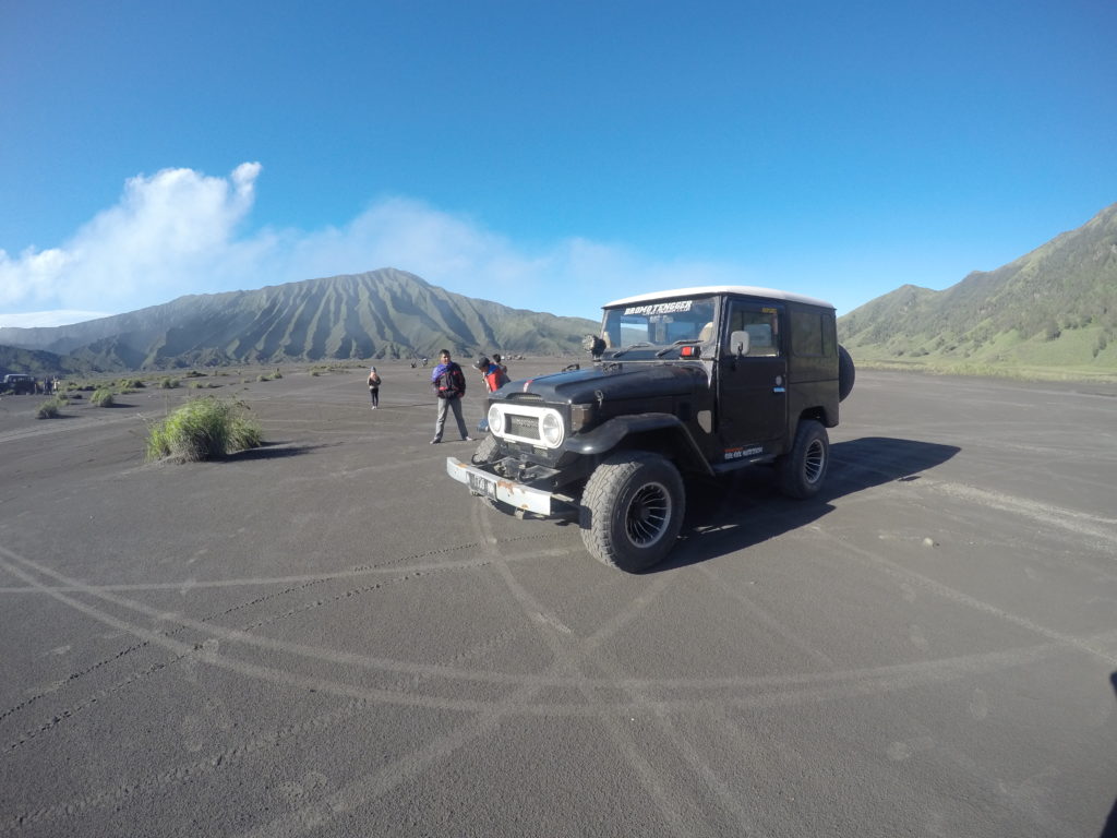 mt bromo sea of sand