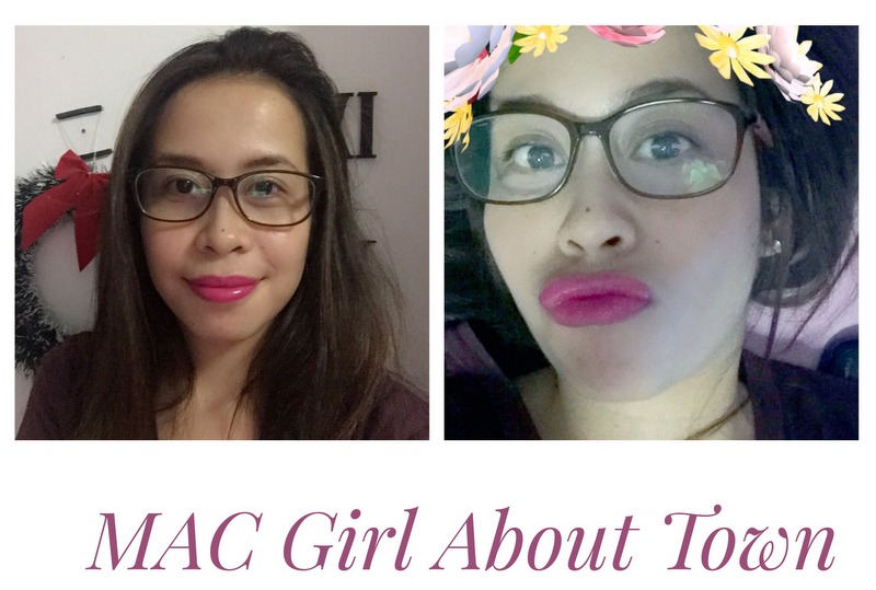 MAC Girl About Town lipstick review