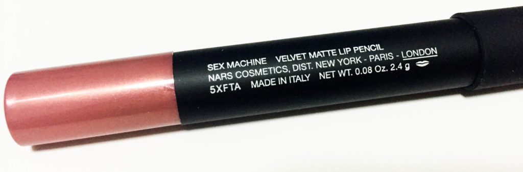 nars sex machine review